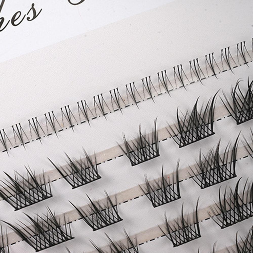 Fox Eye Lash Clusters Natural Look Individual Lashes Daily Use False Eyelashes