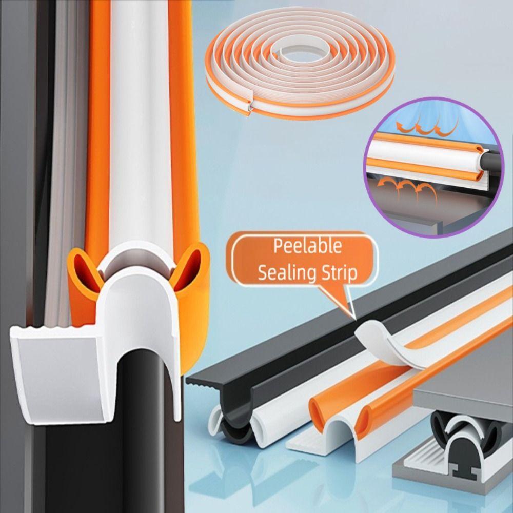 Soundproofing Casement Window Sealing Strip Windproof Insulation Strip Broken Bridge Aluminum