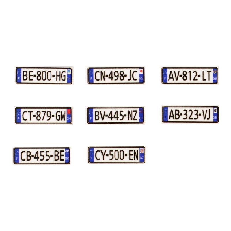 MOC Money Building Blocks Kit Printed Tiles 1x2 Money Printed Bank cards passport DIY Accessories Brick Toys Boys Gift