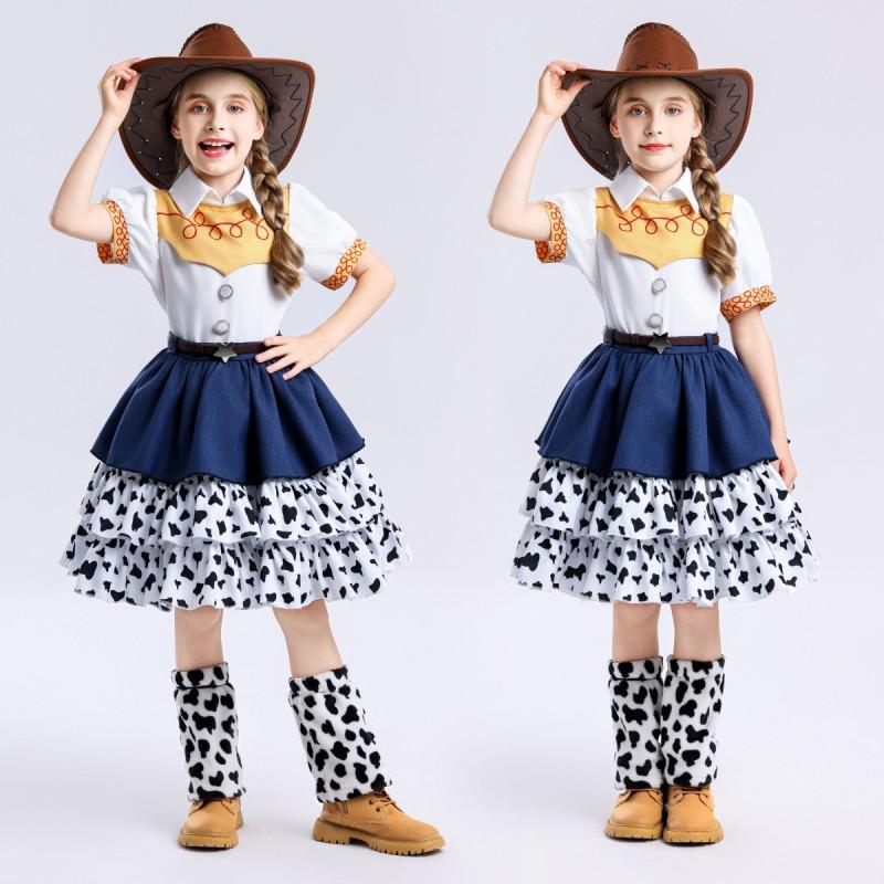 Jessie Toy Story Cosplay Dress Set Clothing Halloween Party Stage Performance