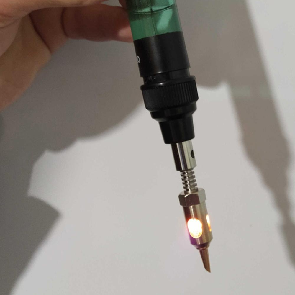 Наконечник Бутановая горелка Беспроводной паяльник Головка Сварочная ручка Газовая сварка Инструмент для пайки Паяльник