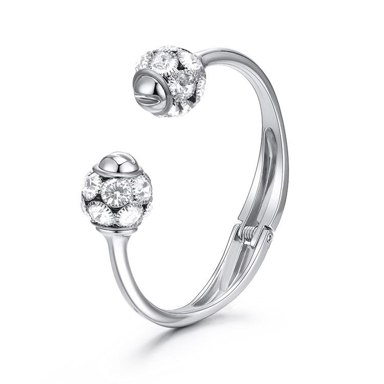 Новый модный простой классический 18-каратный круглый браслет с бриллиантами для женщин ювелирные изделия Ajorca