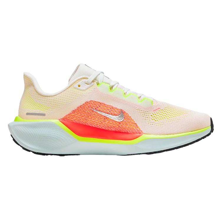 Nike Air Zoom Pegasus 41 Summit White Crimson Women Sneakers Cream Bright-Crimson Glacier-Blue FD2723-100