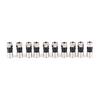 10 Pcs Rg6 F Type Compression 2.7Cm High Quality Snap Seal Plug Connector