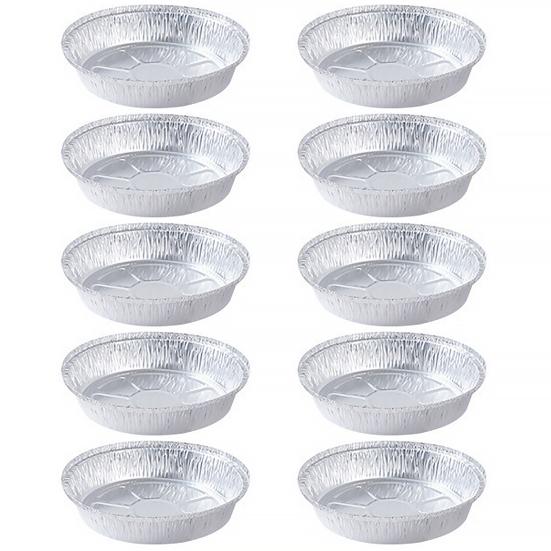 10 шт., 38906 дюймов, сковорода из алюминиевой фольги, водонепроницаемая маслостойкая антипригарная кухонная одноразовая форма для выпечки из фольги