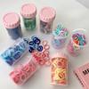 Girls' Rubber Band Does Not Hurt Hair Color High Appearance Level Canned Lace Hair Tie High Elastic Hair Tie Baby Head Tie