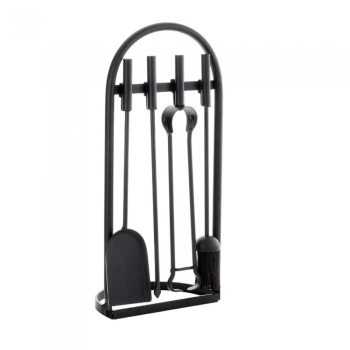 Leecroft Contemporary Arch Companion Set Black 24''