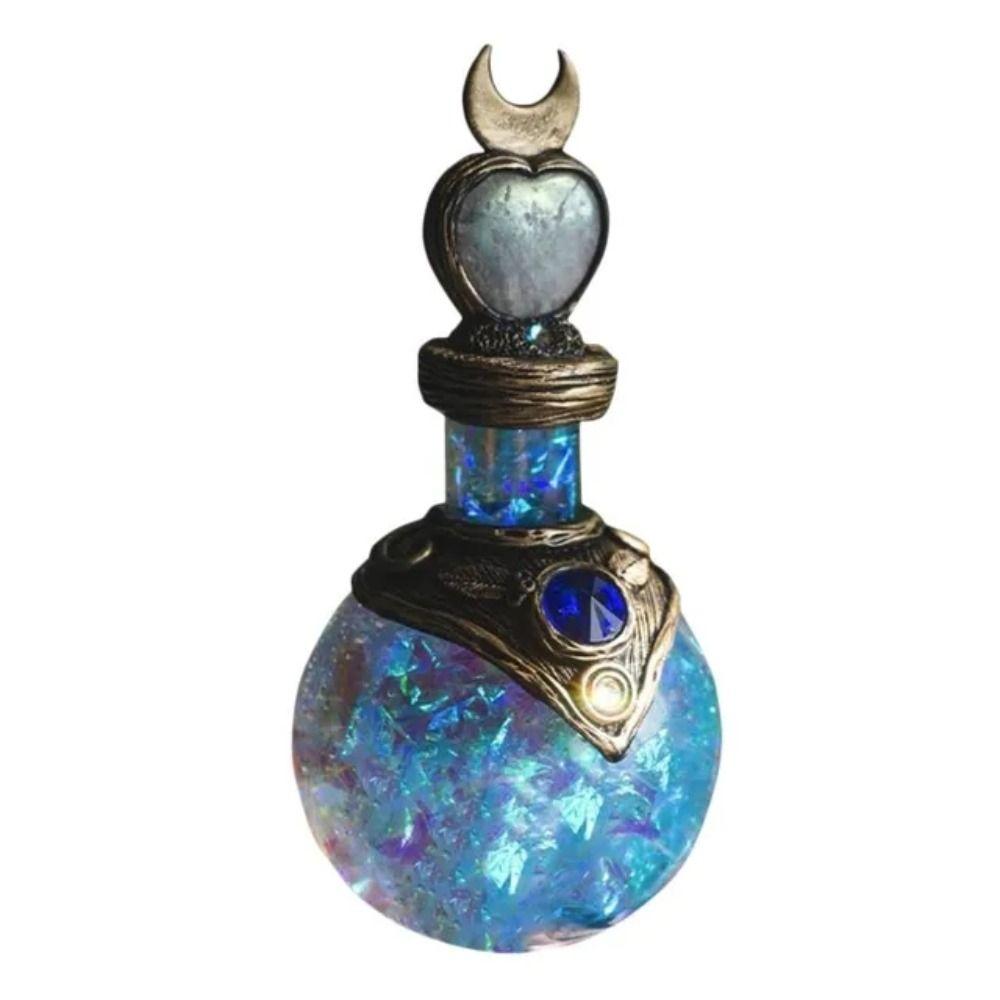 Викторианский Средневековый Ведьма Стеклянный Шар Косплей Магическое Зелье Стеклянная Бутылка Хэллоуин Украшение Реквизит