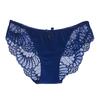 Trendy Women Underpants Low Waist Cooling Elastic Pure Color Lady Briefs for Inner Wear