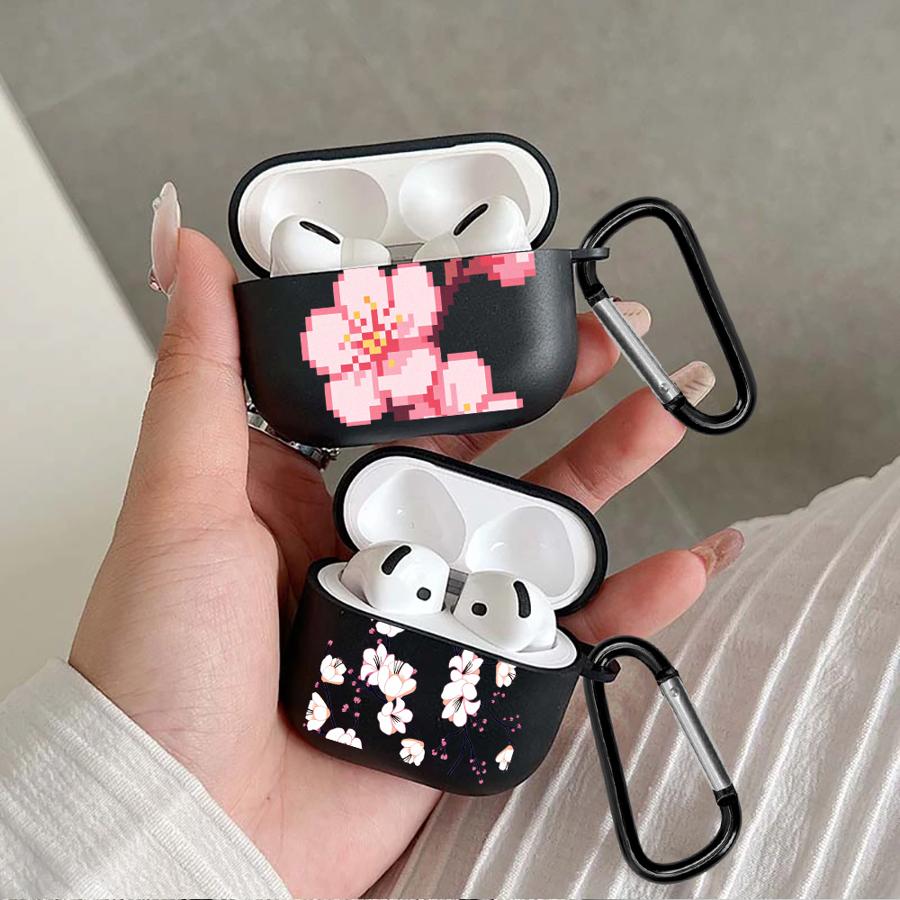 Чехол для наушников Чехол-обложка Для Airpods 3 Pro3 1 Pro2 4 Pro 2 Мультяшные Цветущие Вишни