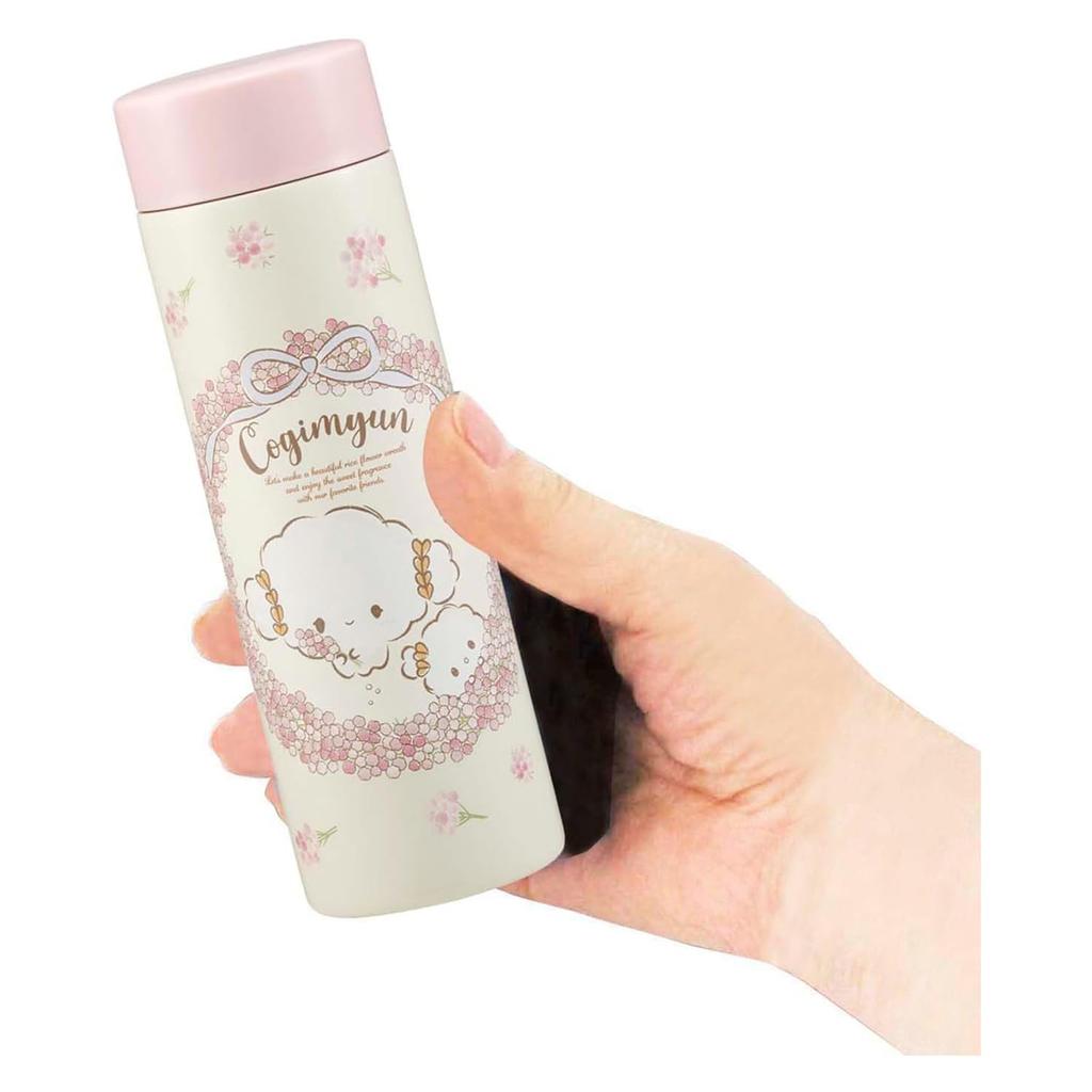 Skater Mug Kogimyun Flower Wreath Stainless Steel Water Bottle, Design, 350ml, Ultra-Lightweight Bottle, STYL4-A