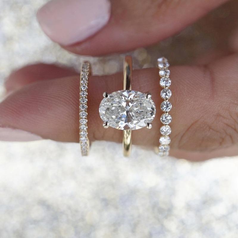 Ослепительные женские кольца золотого цвета с круглыми белыми камнями, набор для вечеринки, аксессуары, подарок