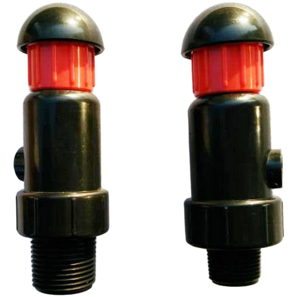 For Irrigation Systems Irrigation Valve Air Relief Valve 1 NPT High Pressure Rating Installation Ease Plastic Material