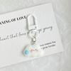 Ins Style Cute Cloud Keychain For Car Keys Accessories Kawaii Creative Keyring For Women Handbag Bag Charms Curtain Key Chains