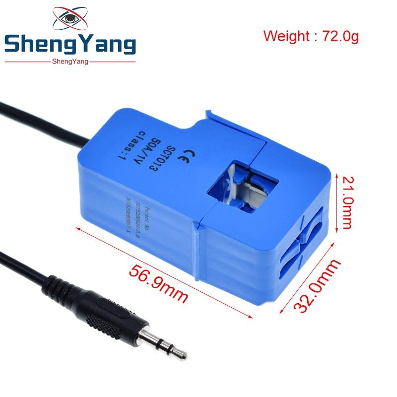 TZT 30A 50A 100A SCT-013-030 SCT-013-050 SCT-013-000 Неинвазивные датчики переменного тока Разъемный трансформатор тока