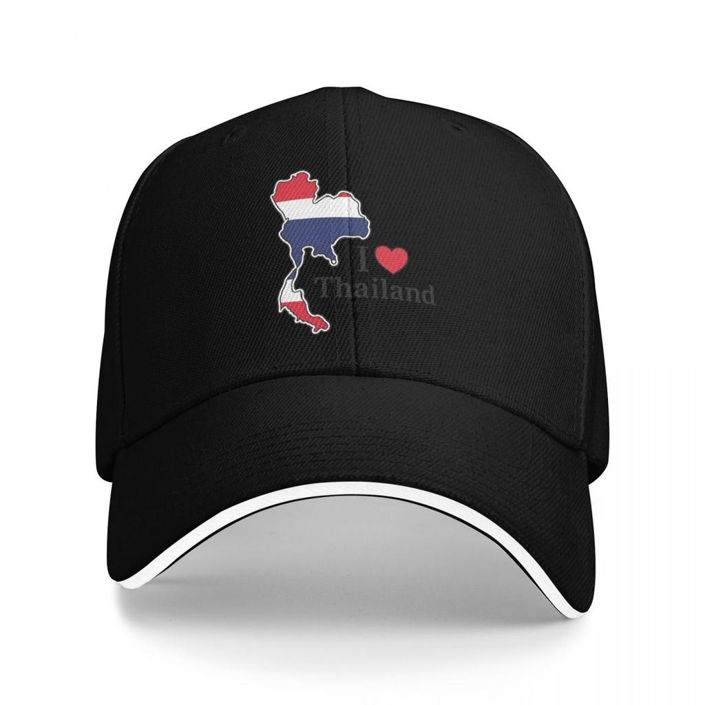 Я люблю Таиланд Бейсболки Snapback Бейсбольные кепки Дышащие Повседневные Кепки Для улицы Унисекс