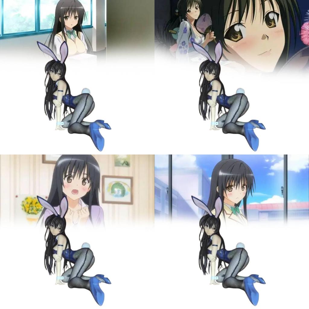 Потрясающая фигурка Юи Гокосикавы в костюме зайчика масштаба 1/6, коллекционная модель из ПВХ