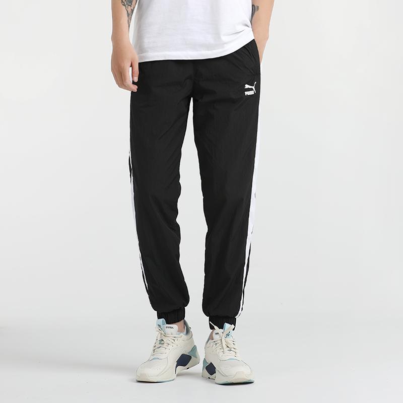 Puma Мужские брюки ESS с логотипом Черные 599906-01