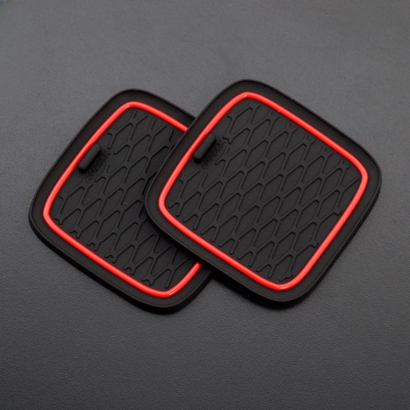 Коврик для дверного проема автомобиля Suzuki Vitara 2016 2017 2018 2020 2021 2022 2023 Car Gate Groove Pad Console Cup Holder Insert Coaster