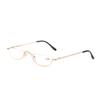 Sighttoo Half Rim Women Reading Glasses Eyeglasses Ultralight Clear Presbyopic Glasses Portable Gift Eyeglasses Frame For Men +2