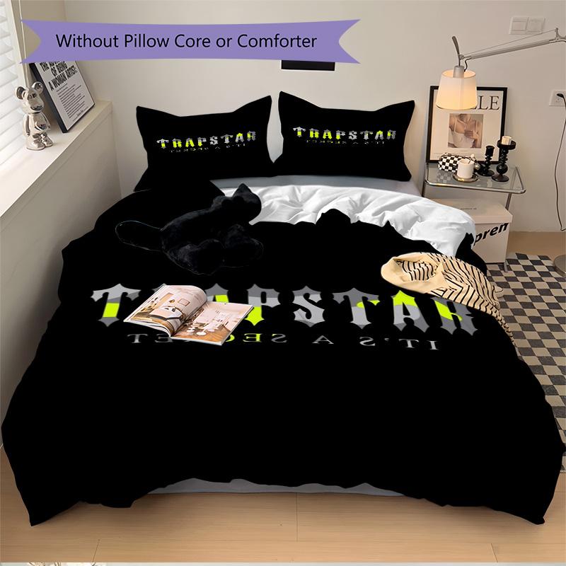 Trapstar Mystery Print 3Pcs Bedding Setduvet Cover With 2 Bedropillowcase Home Birthday Gift