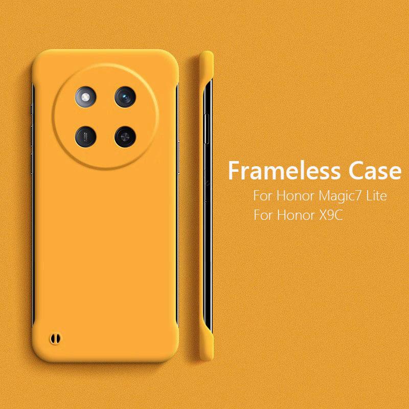 Безрамочный Тонкий Матовый Жесткий Чехол-Накладка Skin На Для Honor Magic7 Lite Magic7Lite Honor X9C HonorX9C Ударопрочный Coque