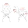 1 /2 /4 /6pc Butterfly Curved Chair Cover Stretch Spandex Ant Chair Covers Polar Fleece Bar Stool Seat Slipcovers For Living Room