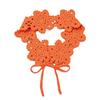 Wide Band Crochet Hair Band Hollow Flower Design Floral Headband Hair Scarf  Beach Daily Wear