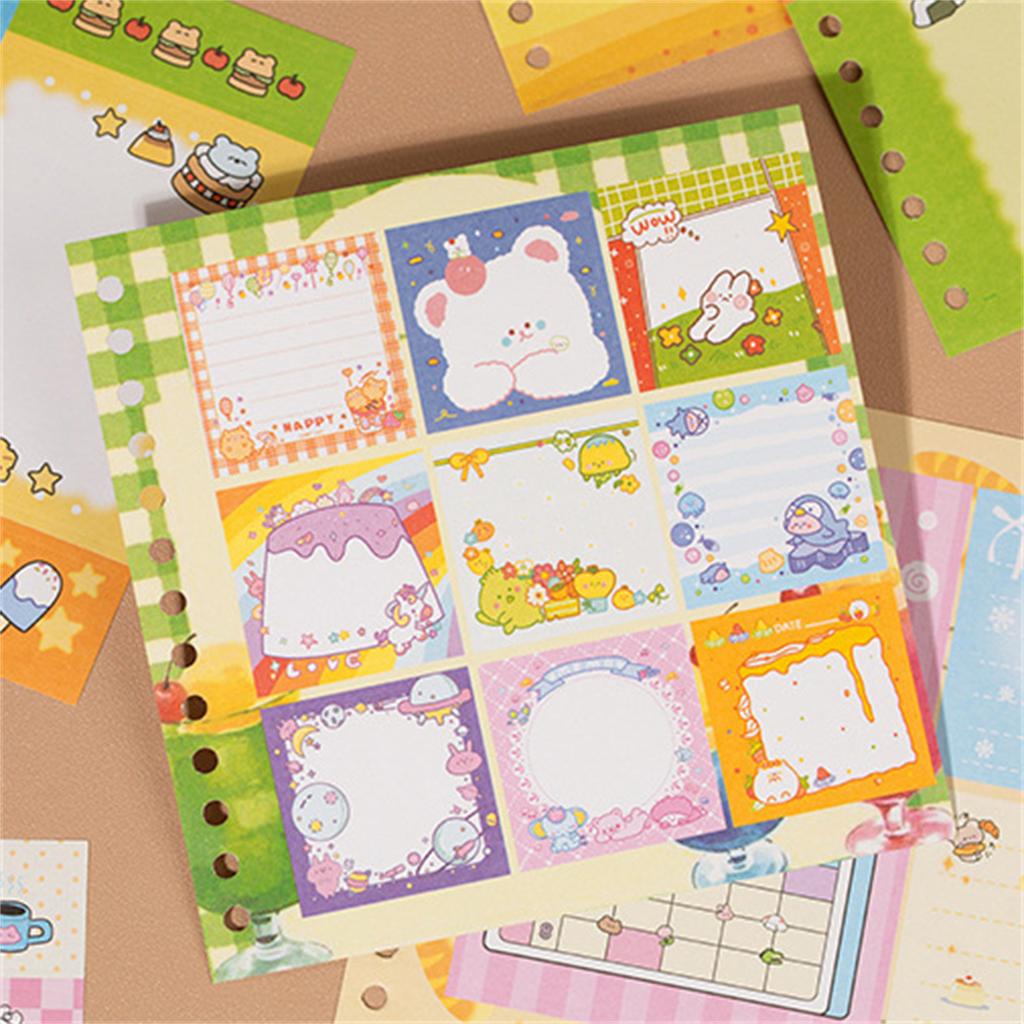 Милая книга с мультяшными наклейками, на которой можно писать, забавная, для DIY, декоративная наклейка для скрапбукинга, журналов, художественных проектов