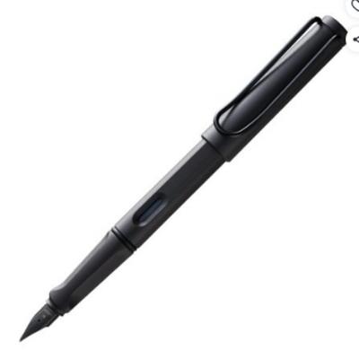LAMY 2021 Safari Перьевая ручка Ограниченная серия EF Угольно-черный