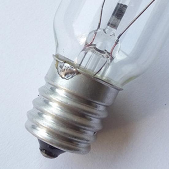 2Pcs E17 Oven Bulb High Temperature Resistance Professional Glass Microwave Stovetop Oven Lamp for Dryer