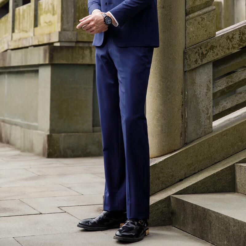 YOUNGOR Мужские шерстяные брюки в стиле business casual