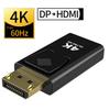Совместимый с DP-HDMI адаптер Displayport Max 4K 60 Гц, переходник с кабеля на кабель-переходник DisplayPort-HDMI для ПК, ТВ, проектора