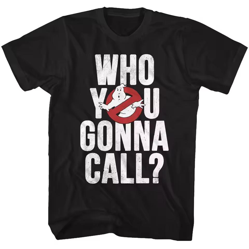 2026 new Logo pattern T-shirt, retro 80s movie street style cotton casual loose T-shirt