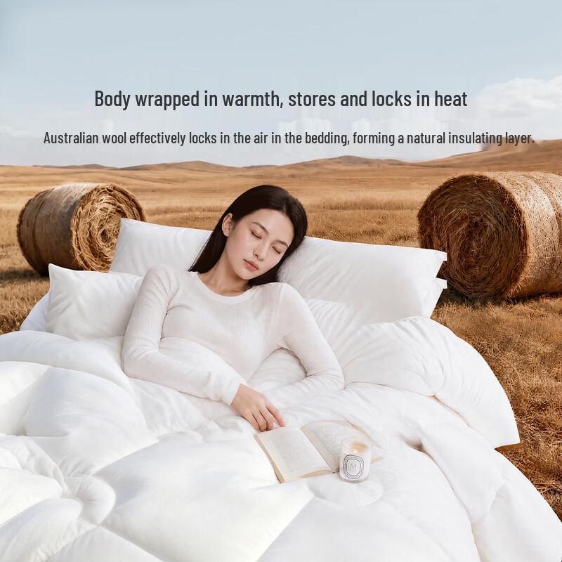 Luolai 100% Australian Imported Wool Quilt