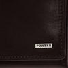 Porter Sheen Черный складной кошелек,