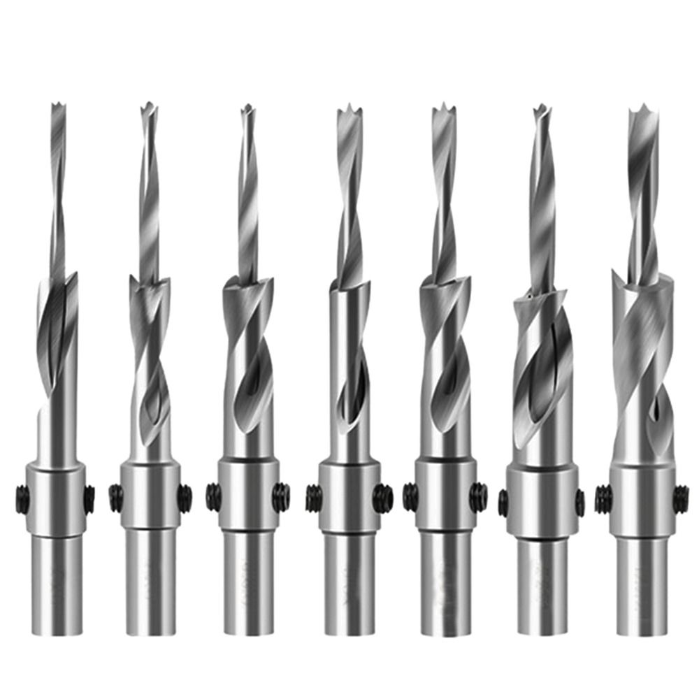 High Speed Steel Woodworking Drill Flat Bottom Drill Bit Drill Bit Countersunk Head Salad Drill