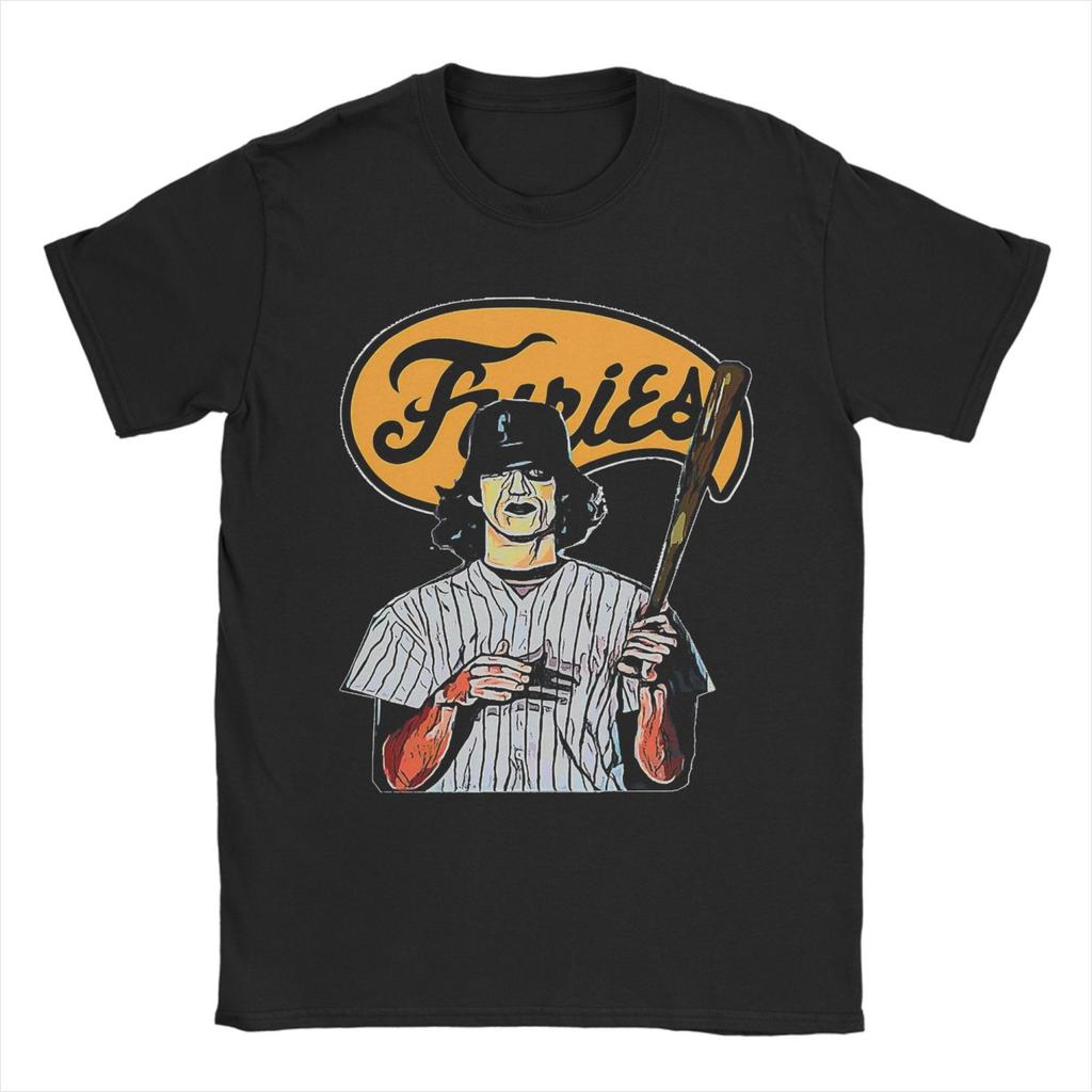 Эстетичная футболка The Warriors Baseball Furies, мужская, с круглым вырезом, с коротким рукавом, топы, рубашки, хлопок, летние топы
