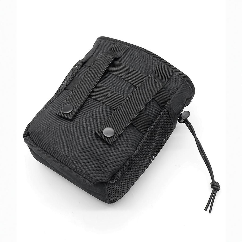 600D Nylon Portable Recycling Bag Outdoor Molle Pouch Military Backpack Hanging Bag Waist Sports Hunting Bag