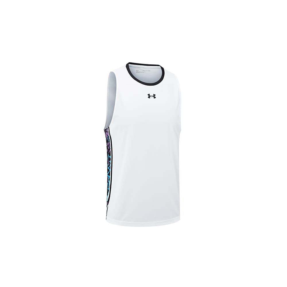 Under Armour Топ-майка унисекс SS24 Белый 24500111-100