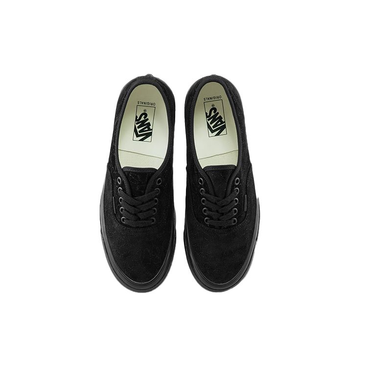 Vans OG Authentic LX Velvet Emboidery - Leopard Black Unisex Sneakers VN0A4BV99RF