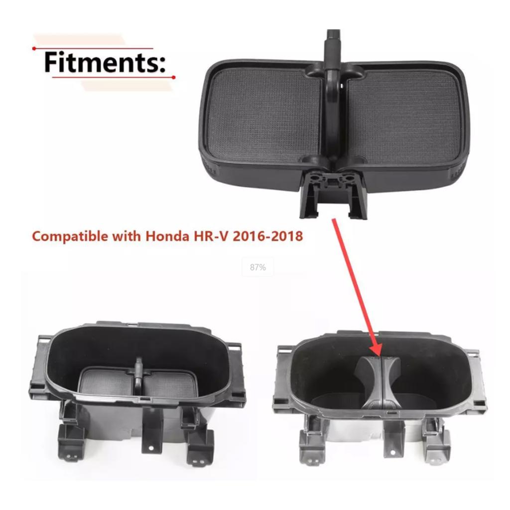 Вставка подстаканника центральной консоли деталь 77230-T7W-A02ZA для Honda HRV HR-V 16-18