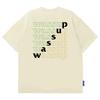 Wassup Heods Short-Sleeve T-Shirt for Men, Trendy Brand, Ins-Style, American Style, Heavyweight Pure Cotton, 2024 New Arrival Clothing