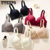 Invisible Bra Women's Thin Cup Large Size Bra Underwear Invisible Bra Push Up Bra