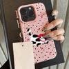 Чехол для телефона iPhone 11 13, чехол для iPhone 12 14 15 16 Pro Max 12 Pro 15 Plus, кожаный, окрашенный, водонепроницаемый, устойчивый к падениям и износу, мультяшный