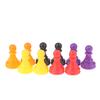32Pcs 2.5*1.5Cm Chessman Plastic Pawns Checkers Pieces For Games Tabletop Markers Components