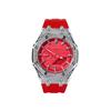 CASIO Unisex Liquid Crystal,Analog Dual Display Series 48.5mm Red Watch GA-2100-4A(Watch8--)