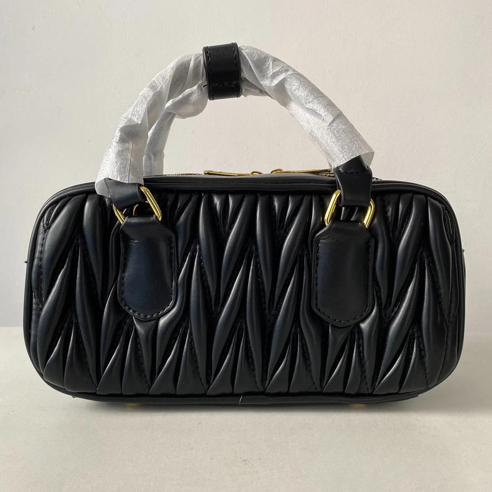 Сумка-боулинг для женщин Boston Crossbody сумка класса люкс