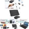 Wireless Bluetooth Keyboard And Mouse Set With Multilingual Support For Arabic Spanish French And Russian Devices