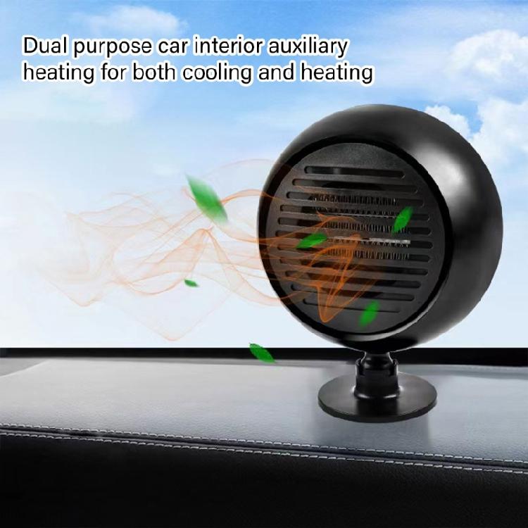 12V Обогреватель лобового стекла, Автомобильный обогреватель, Вентилятор теплого воздуха для автомобиля, Энергосберегающий для четкой видимости, Безопасный опыт вождения